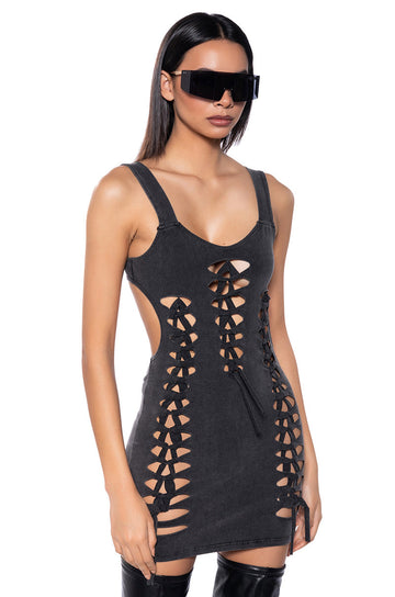Sticks And Stones Mini Dress