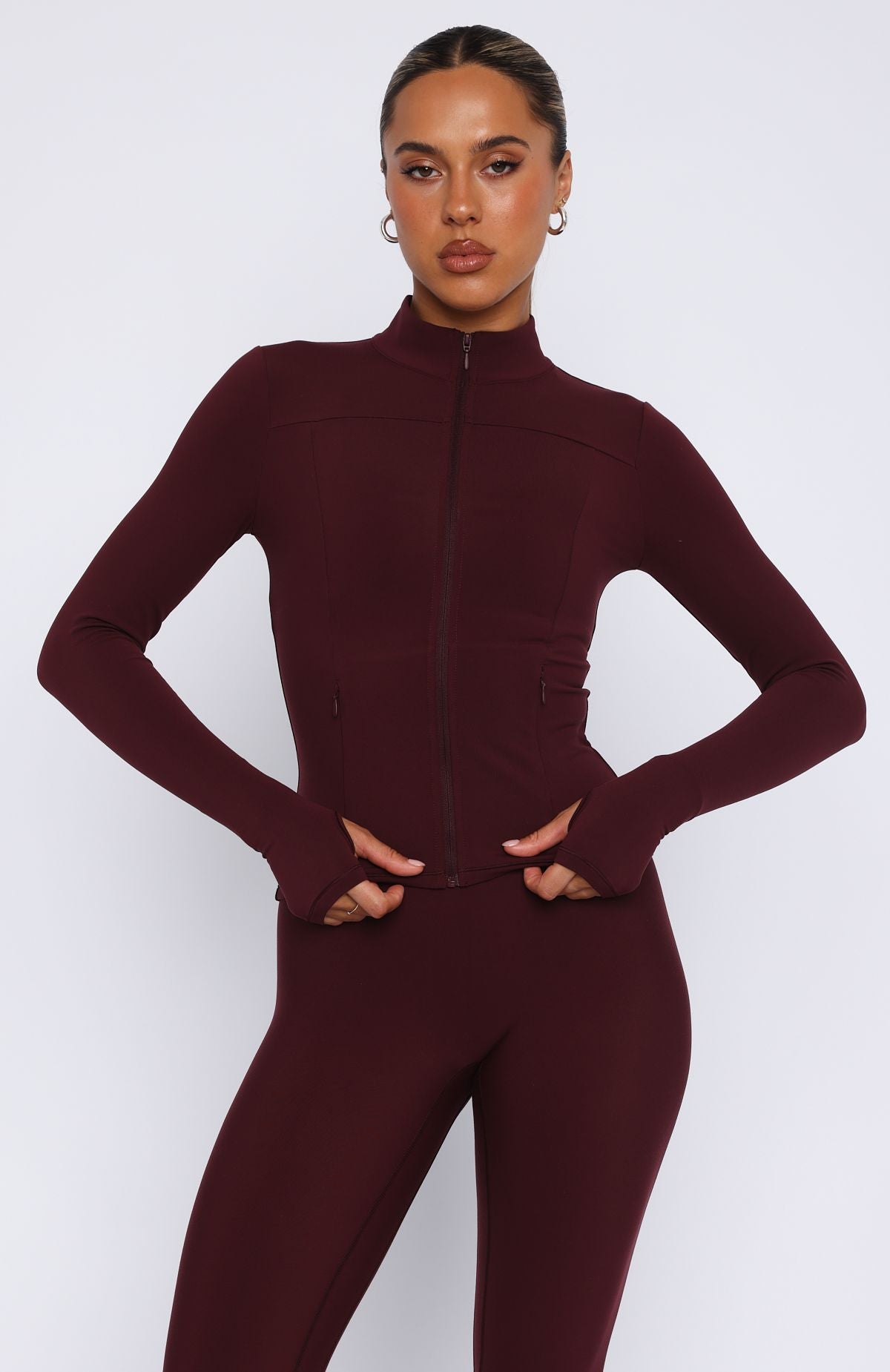 Race To You Jacket Merlot