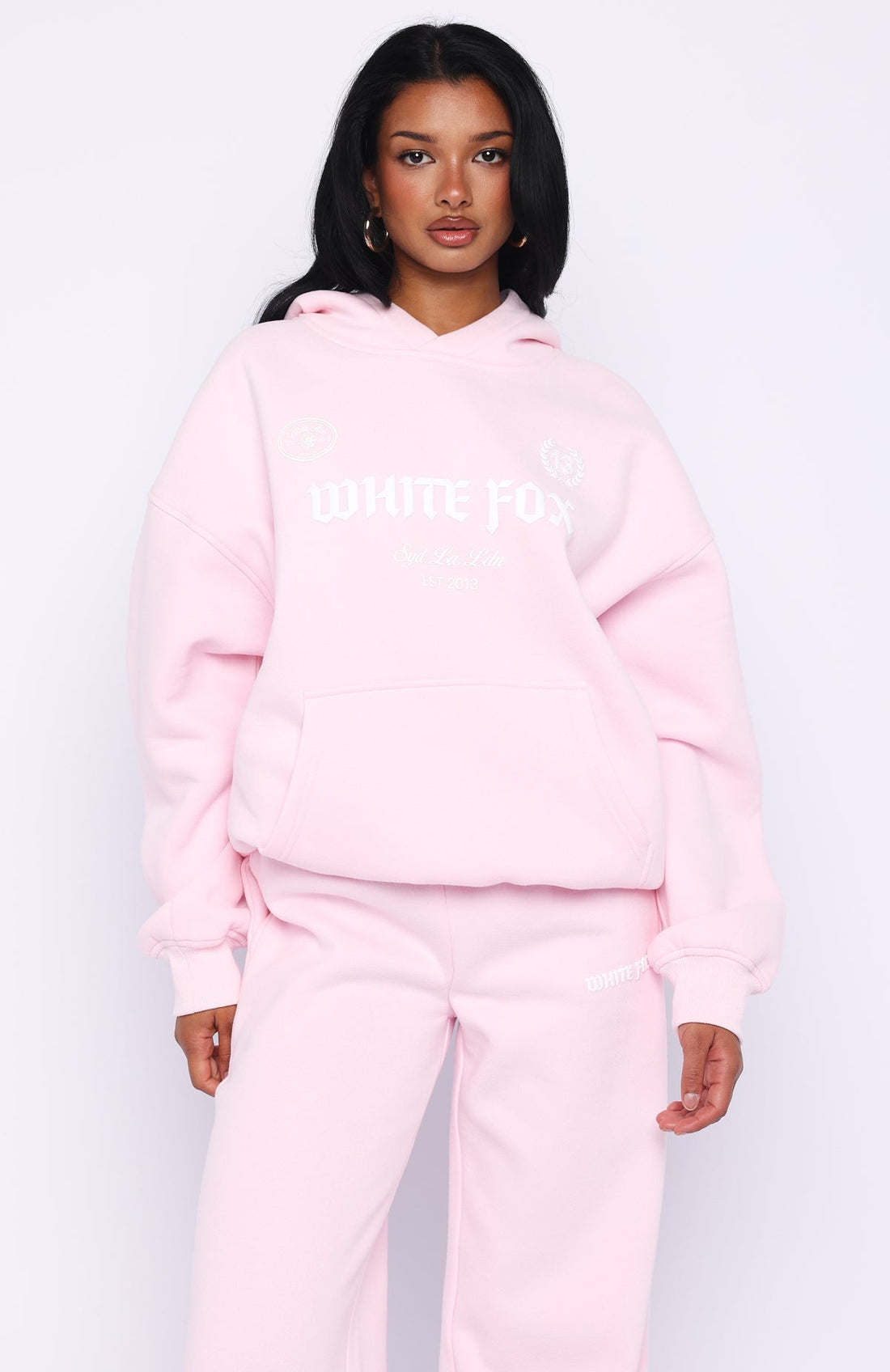 Vibe Too High Oversized Hoodie Pink