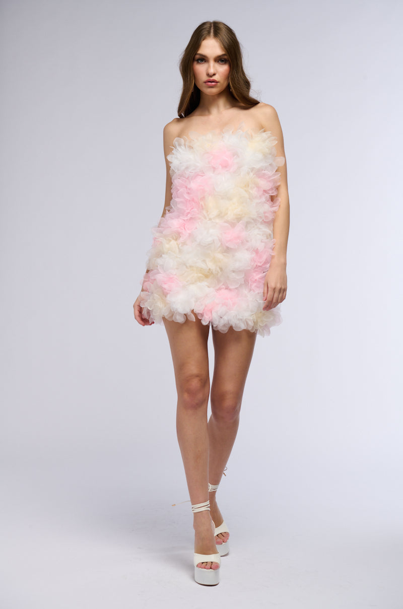 You Wish Floral Mini Dress